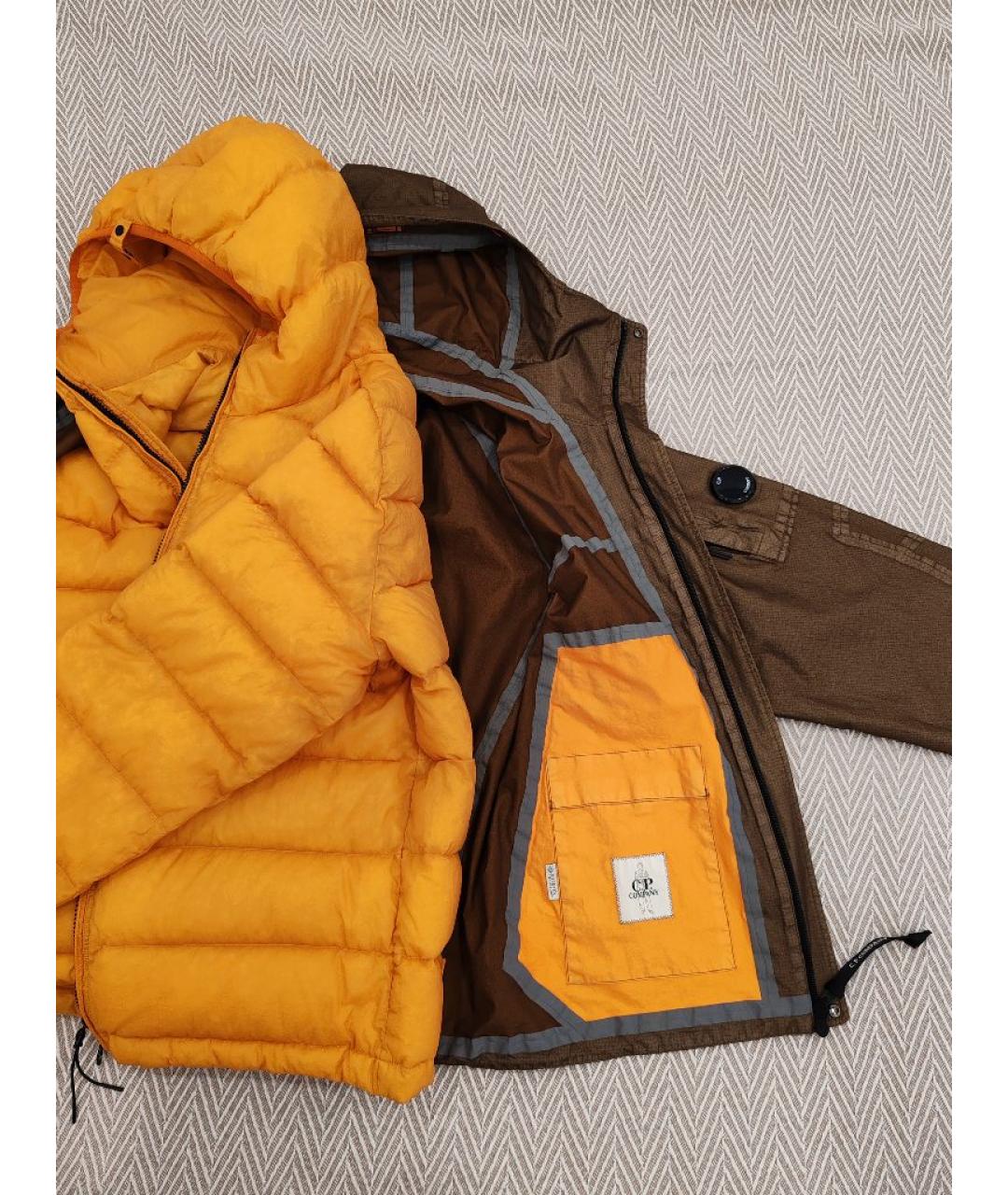 CP COMPANY Горчичная куртка, фото 7