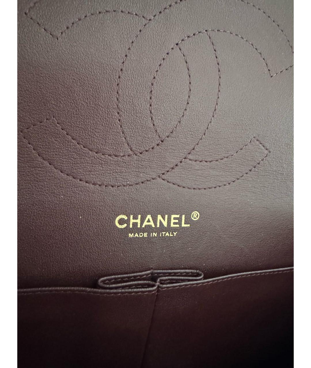 CHANEL Черная кожаная сумка через плечо, фото 4