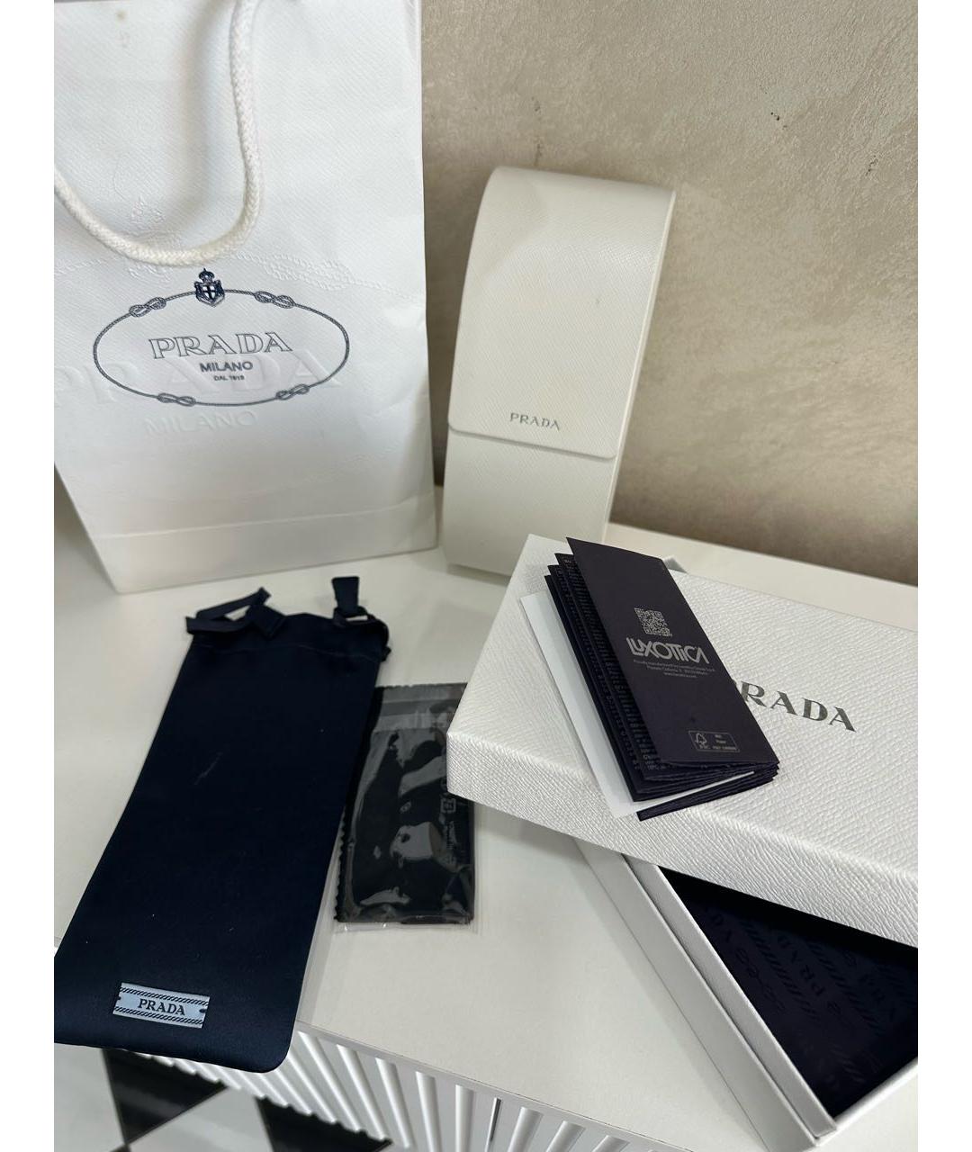 PRADA Розовые солнцезащитные очки, фото 4