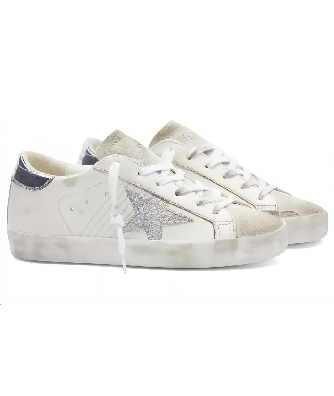 GOLDEN GOOSE DELUXE BRAND Белые кеды, фото 4
