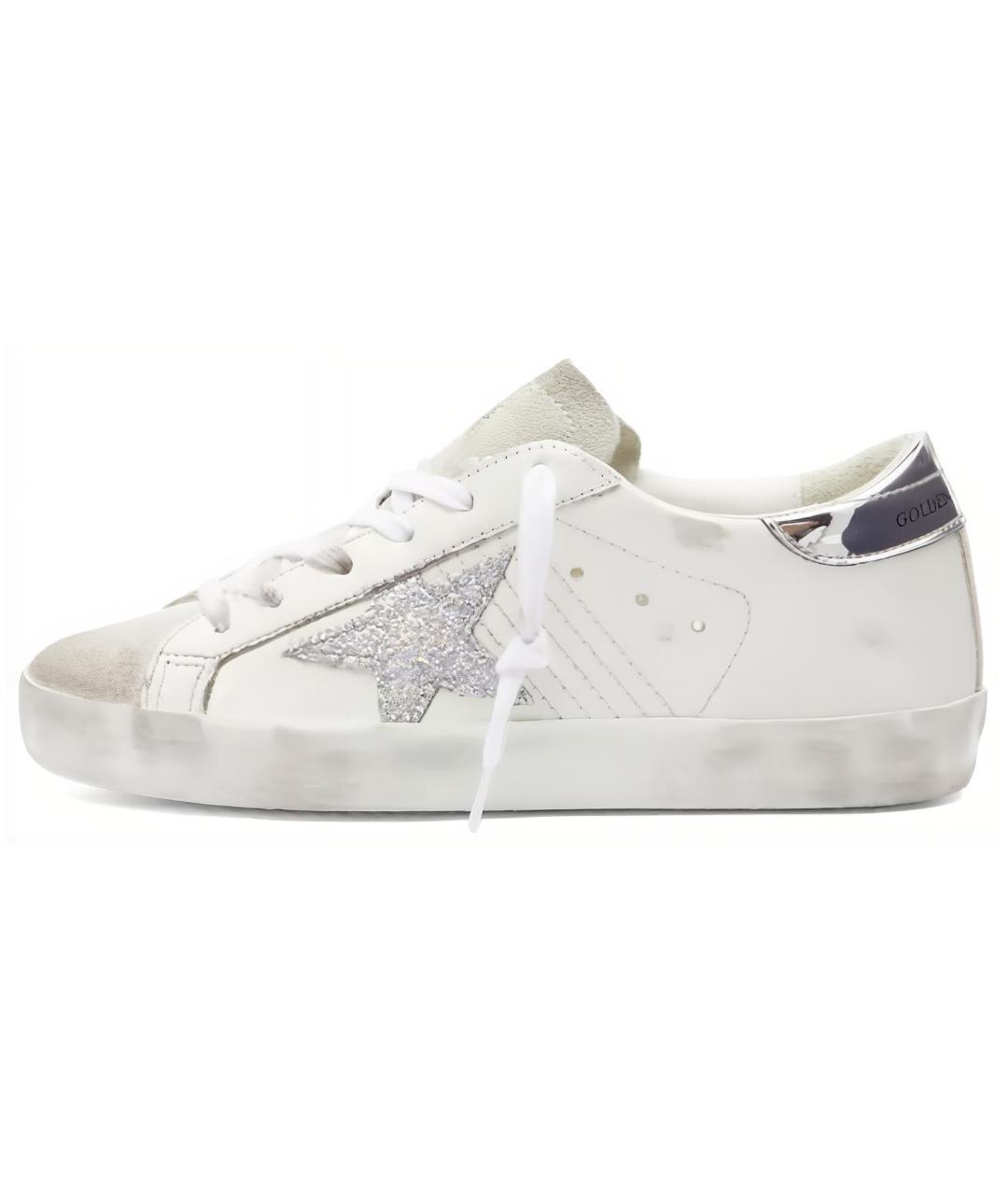 GOLDEN GOOSE DELUXE BRAND Белые кеды, фото 2