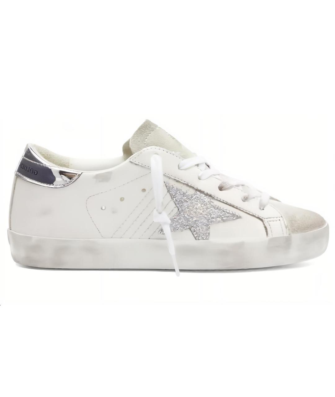 GOLDEN GOOSE DELUXE BRAND Белые кеды, фото 1