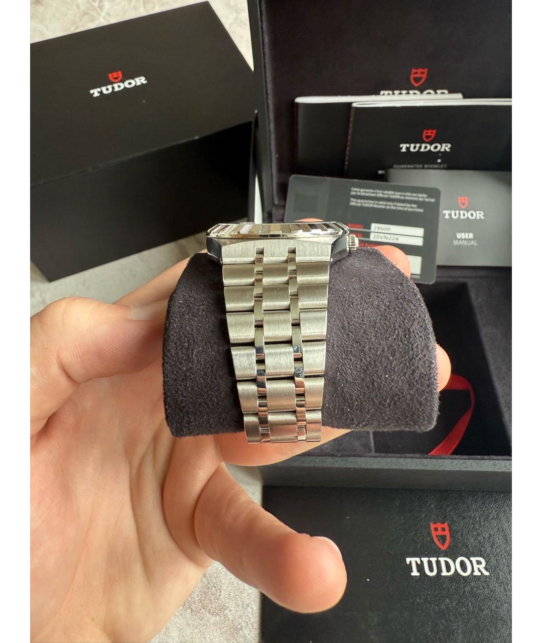TUDOR Серебряные часы, фото 4