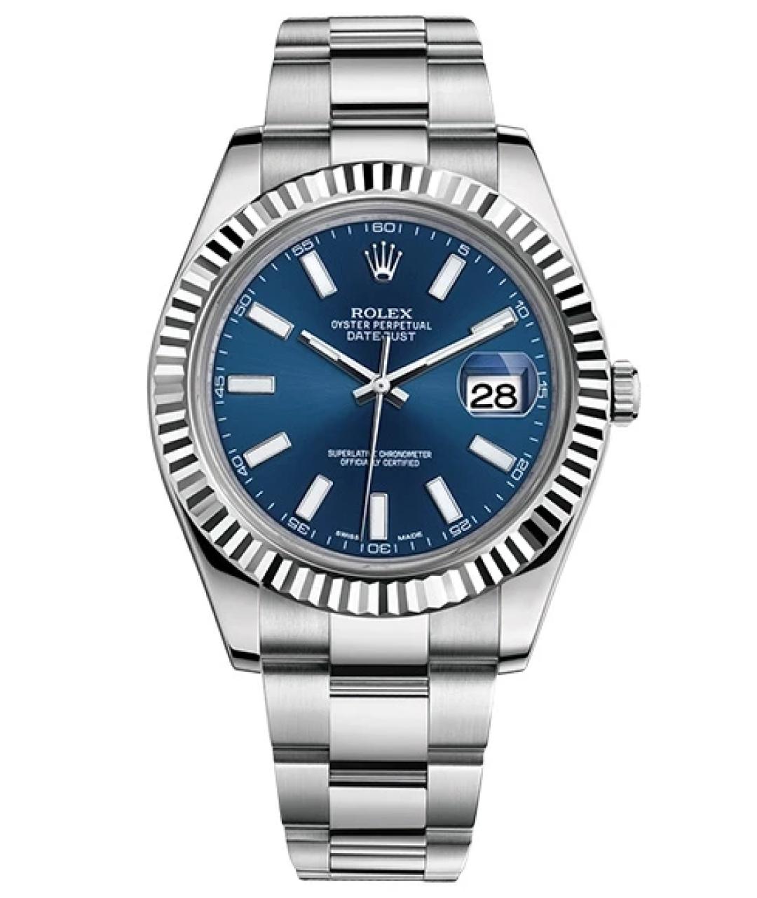 ROLEX Часы из белого золота, фото 1