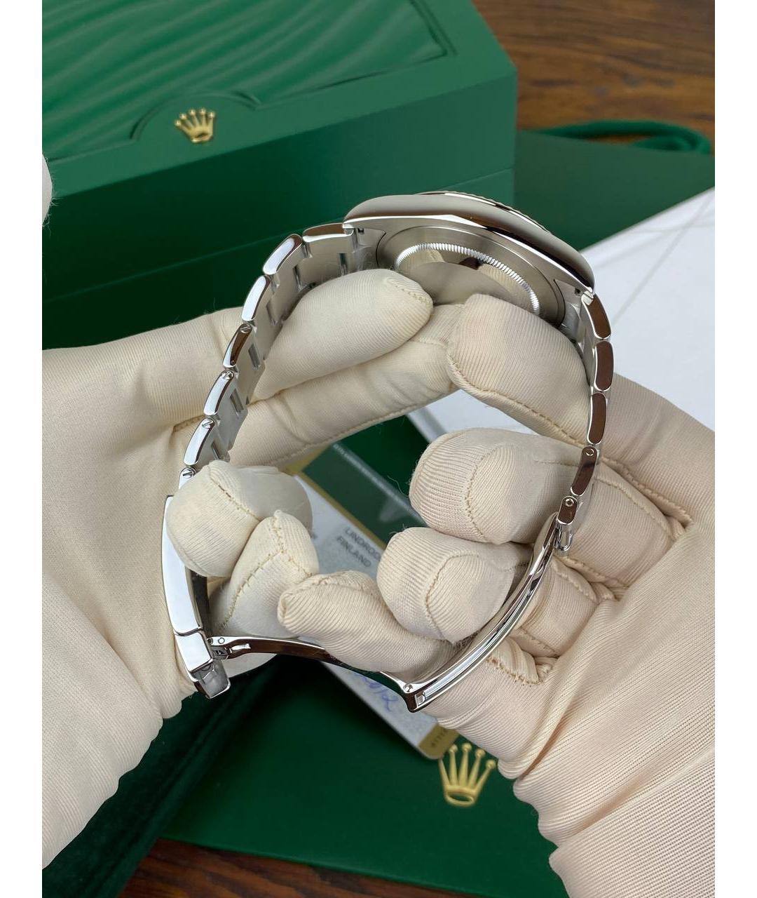 ROLEX Часы из белого золота, фото 4