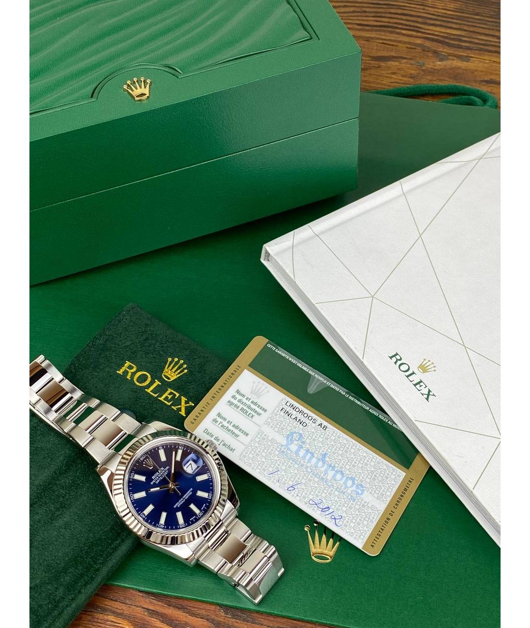 ROLEX Часы из белого золота, фото 6