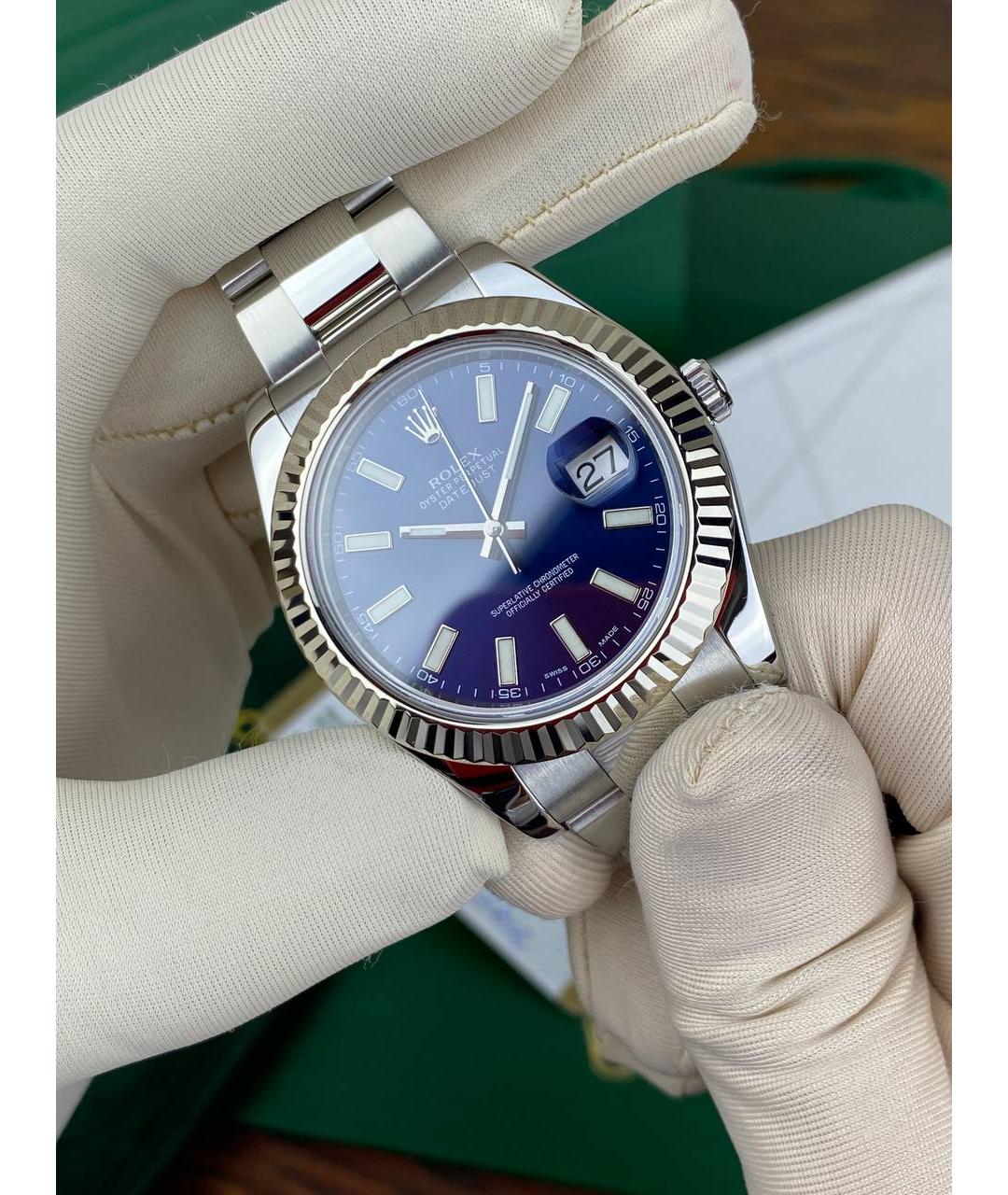ROLEX Часы из белого золота, фото 3