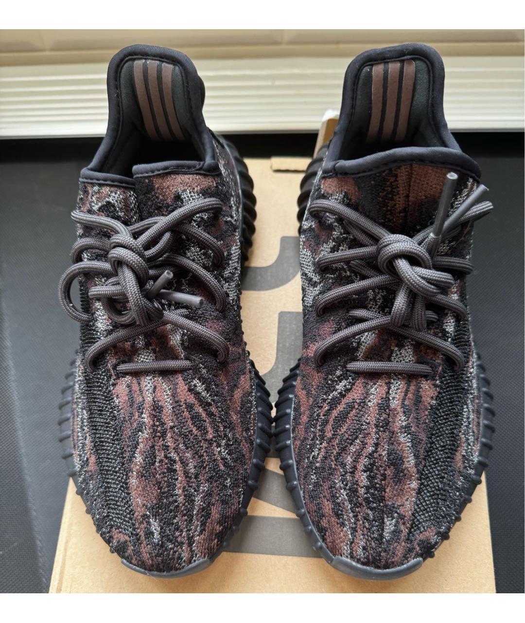 ADIDAS YEEZY Коричневые кроссовки, фото 4