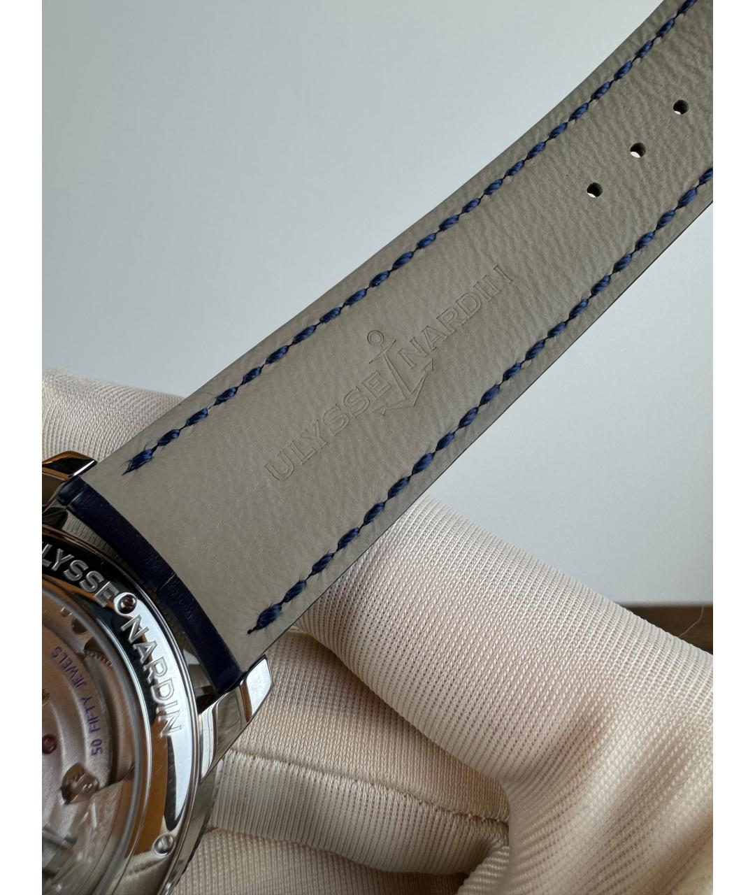 Ulysse Nardin Темно-синие часы, фото 8