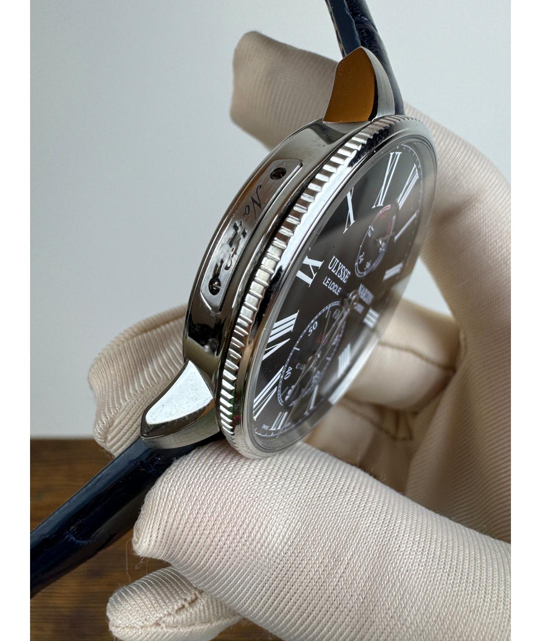 Ulysse Nardin Темно-синие часы, фото 4
