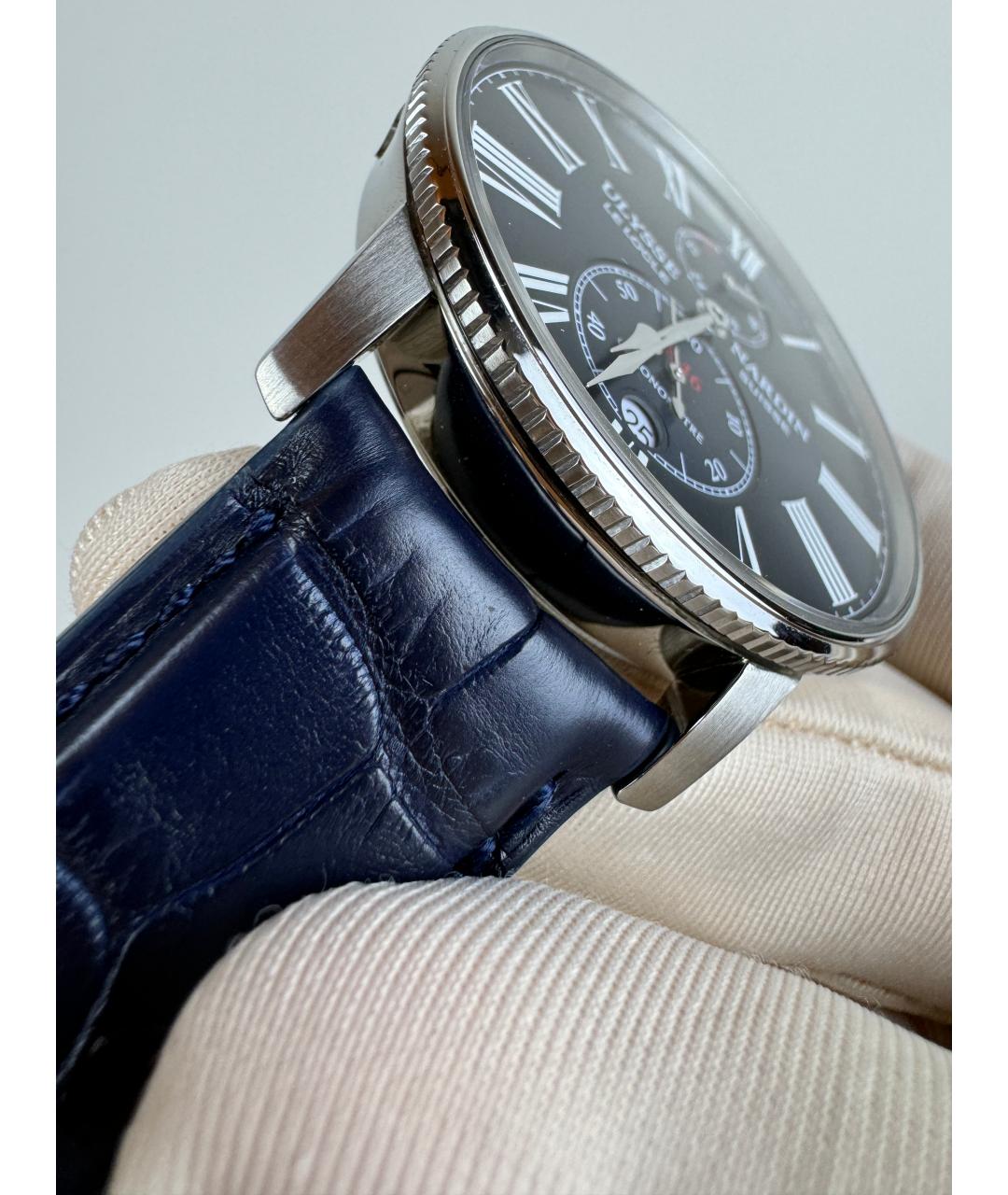 Ulysse Nardin Темно-синие часы, фото 6