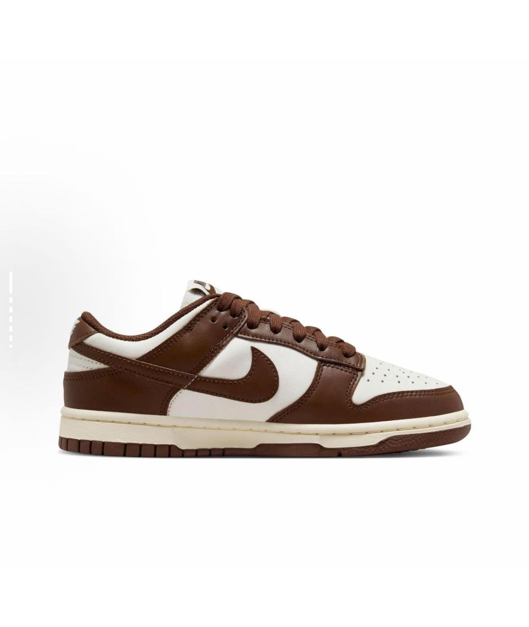 NIKE Коричневые кожаные кроссовки, фото 8