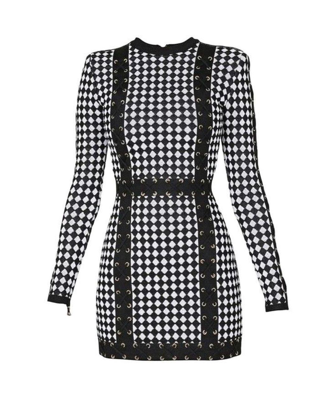 BALMAIN Черное повседневное платье, фото 1