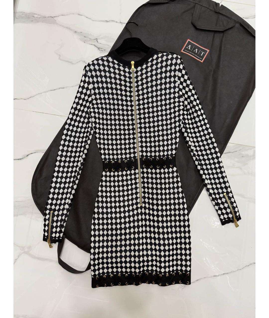 BALMAIN Черное повседневное платье, фото 5