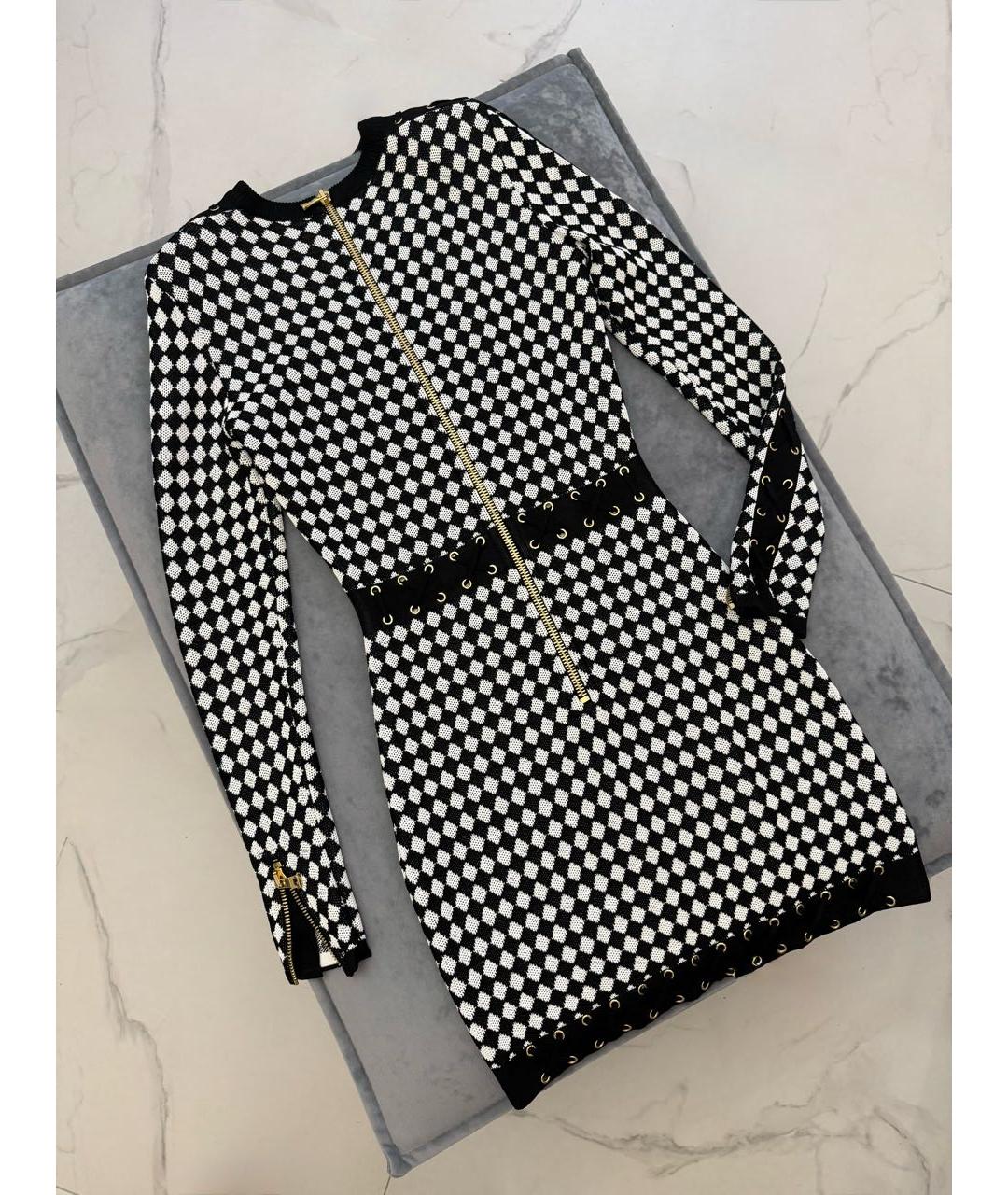 BALMAIN Черное повседневное платье, фото 6