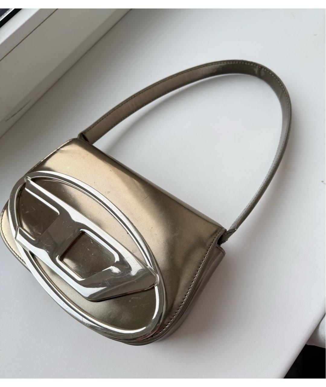 DIESEL Кожаная сумка с короткими ручками, фото 6