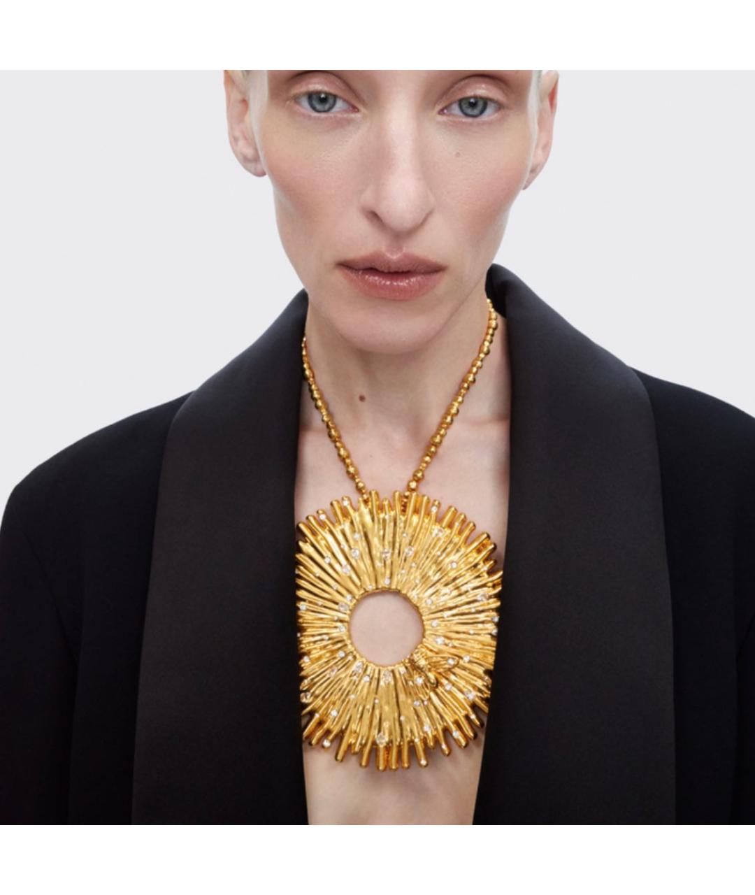 SCHIAPARELLI Золотая подвеска, фото 3