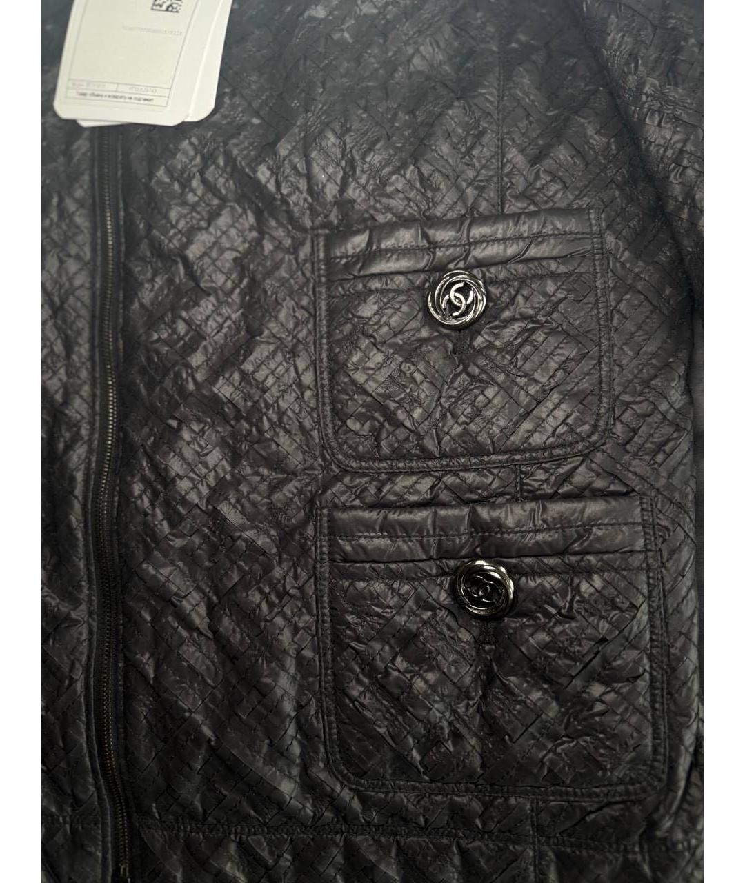CHANEL Черная куртка, фото 6