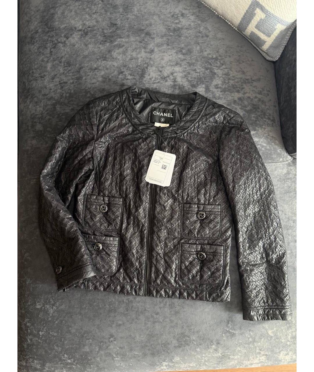 CHANEL Черная куртка, фото 9