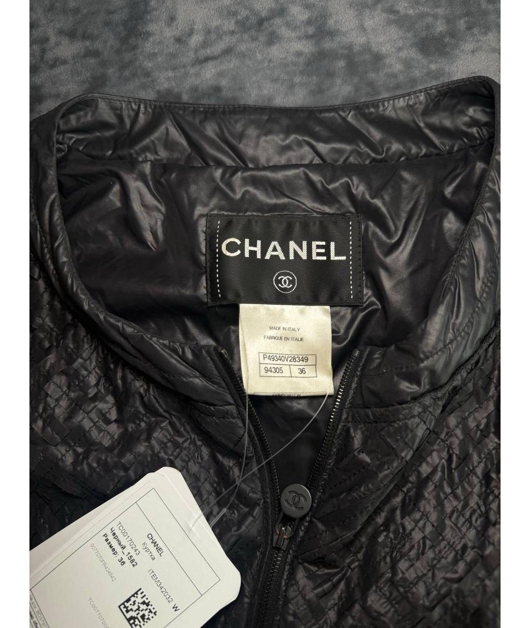CHANEL Черная куртка, фото 5