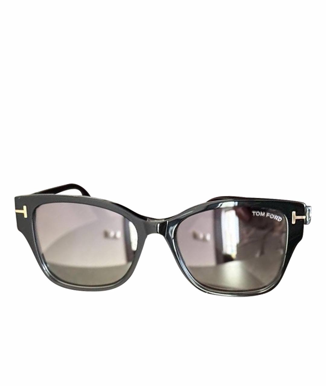 TOM FORD Черные солнцезащитные очки, фото 1