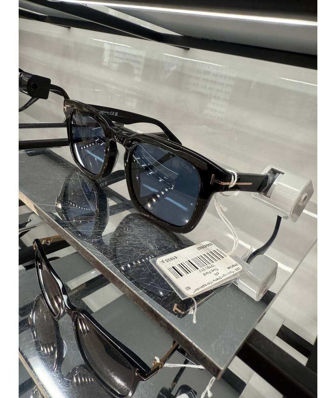 TOM FORD Черные солнцезащитные очки, фото 2