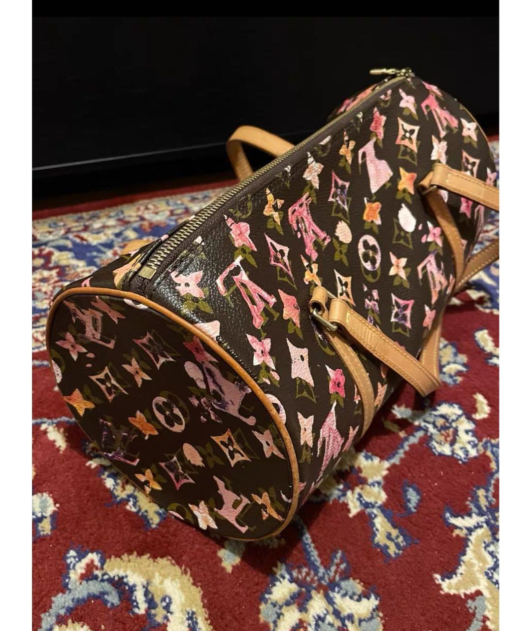 LOUIS VUITTON Коричневая сумка через плечо, фото 2
