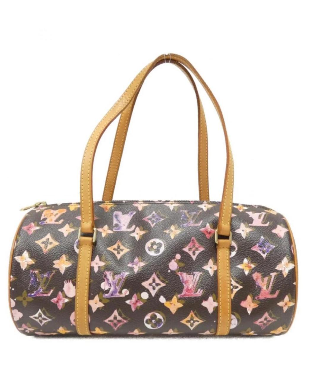 LOUIS VUITTON Коричневая сумка через плечо, фото 6