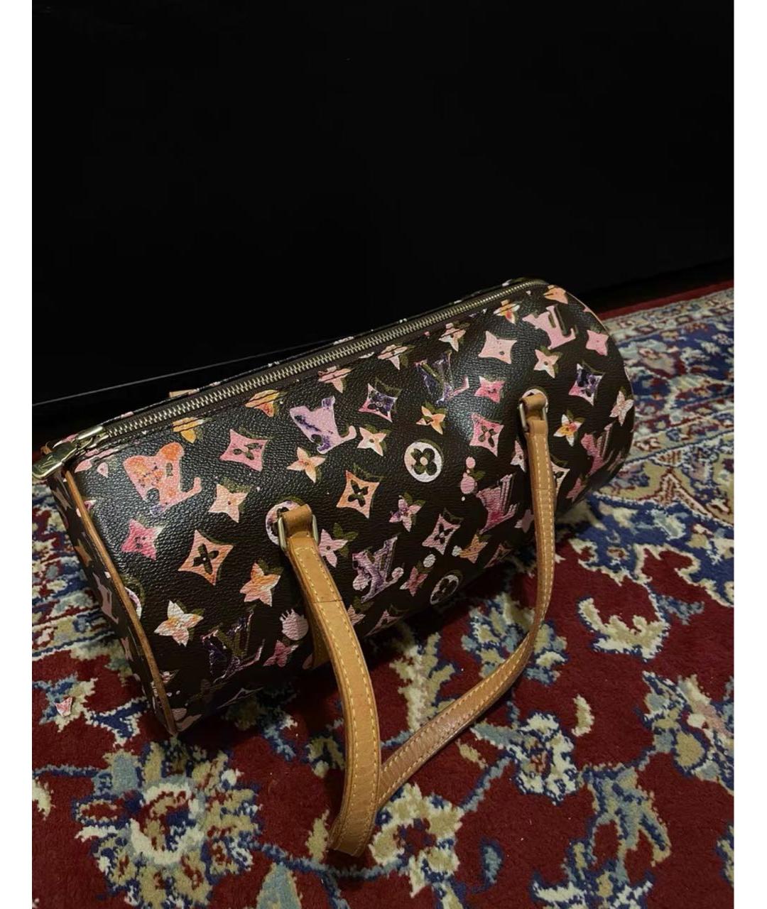 LOUIS VUITTON Коричневая сумка через плечо, фото 4