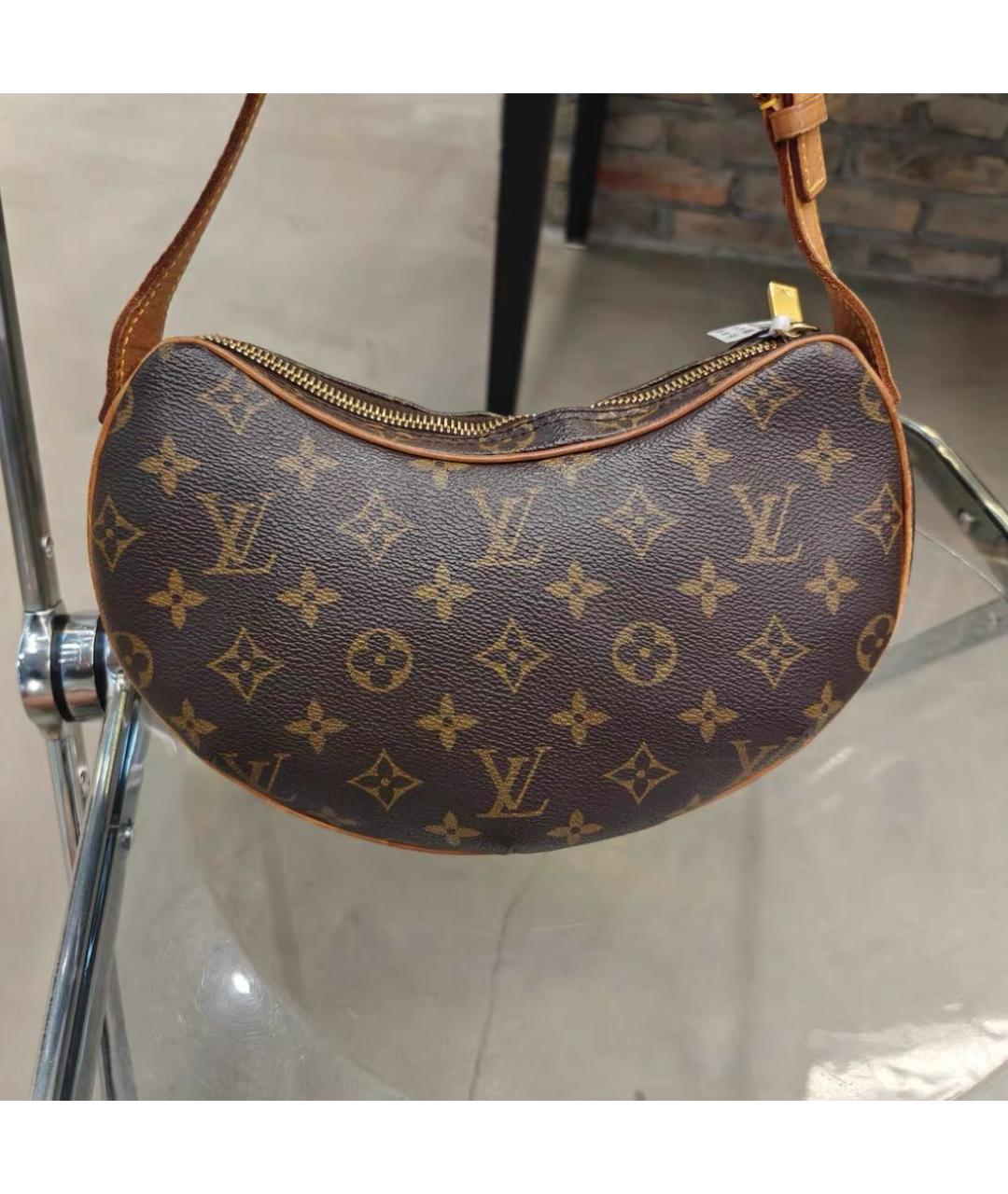 LOUIS VUITTON Коричневая сумка через плечо, фото 4