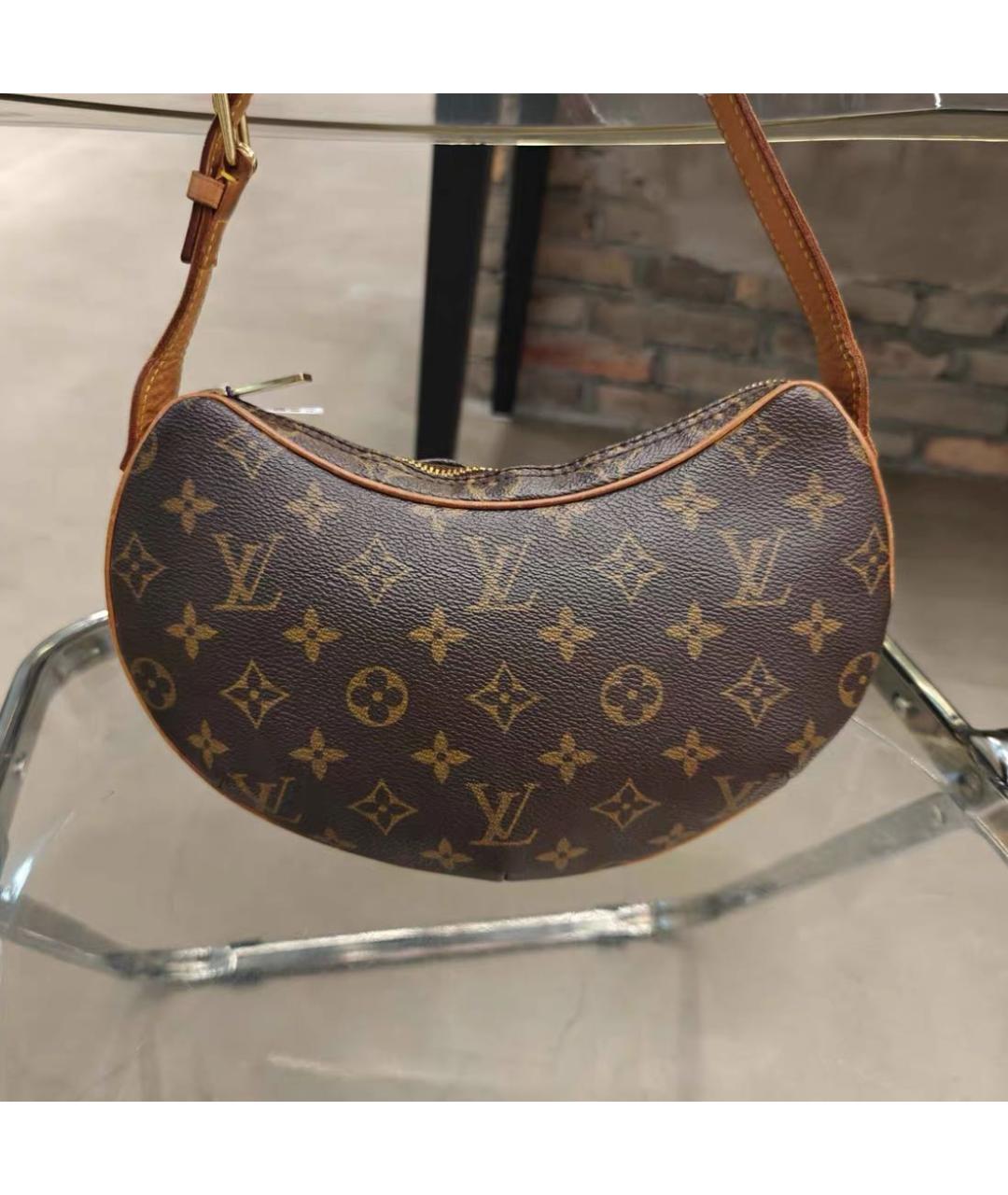 LOUIS VUITTON Коричневая сумка через плечо, фото 3