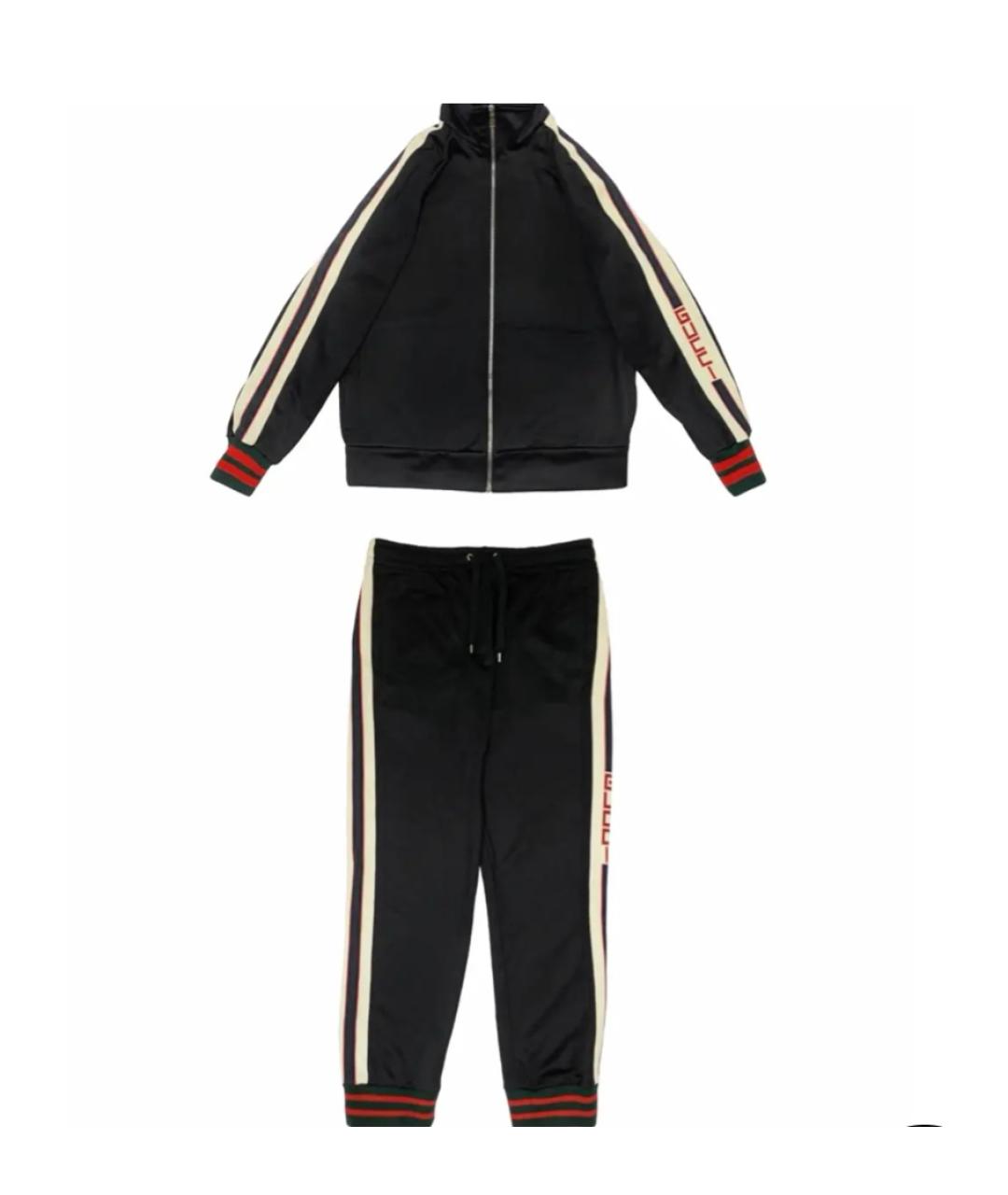 GUCCI Черный спортивный костюм, фото 1
