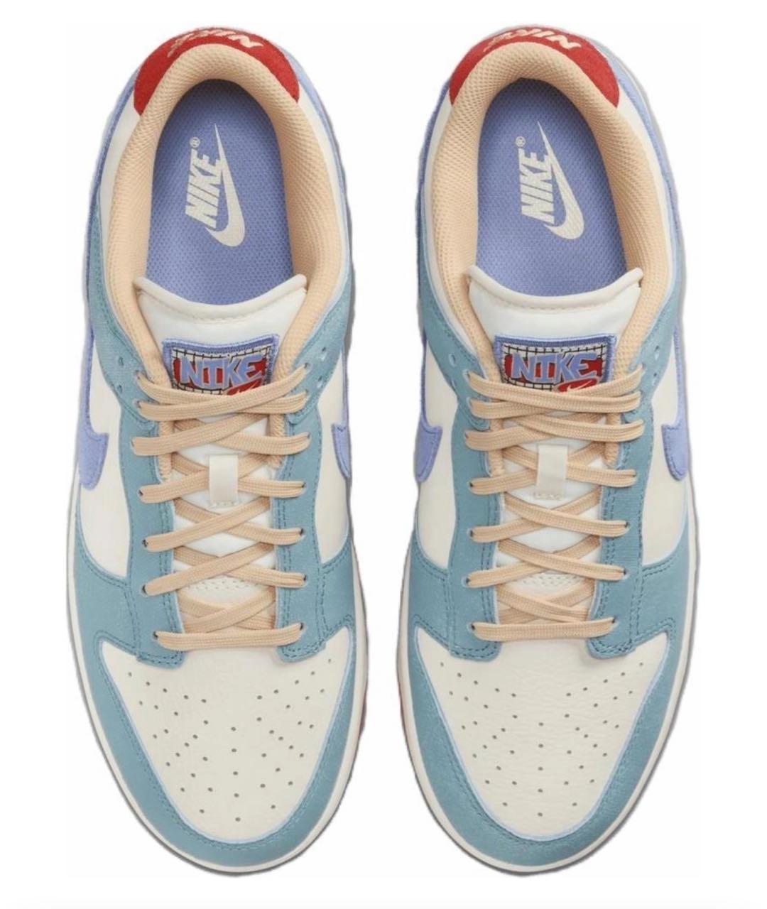 NIKE Голубые кожаные кеды, фото 3