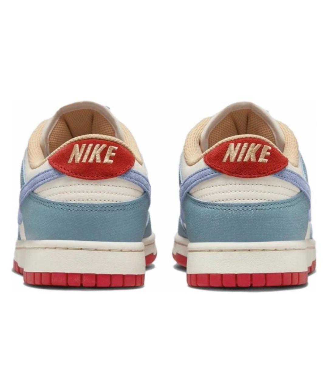 NIKE Голубые кожаные кеды, фото 4