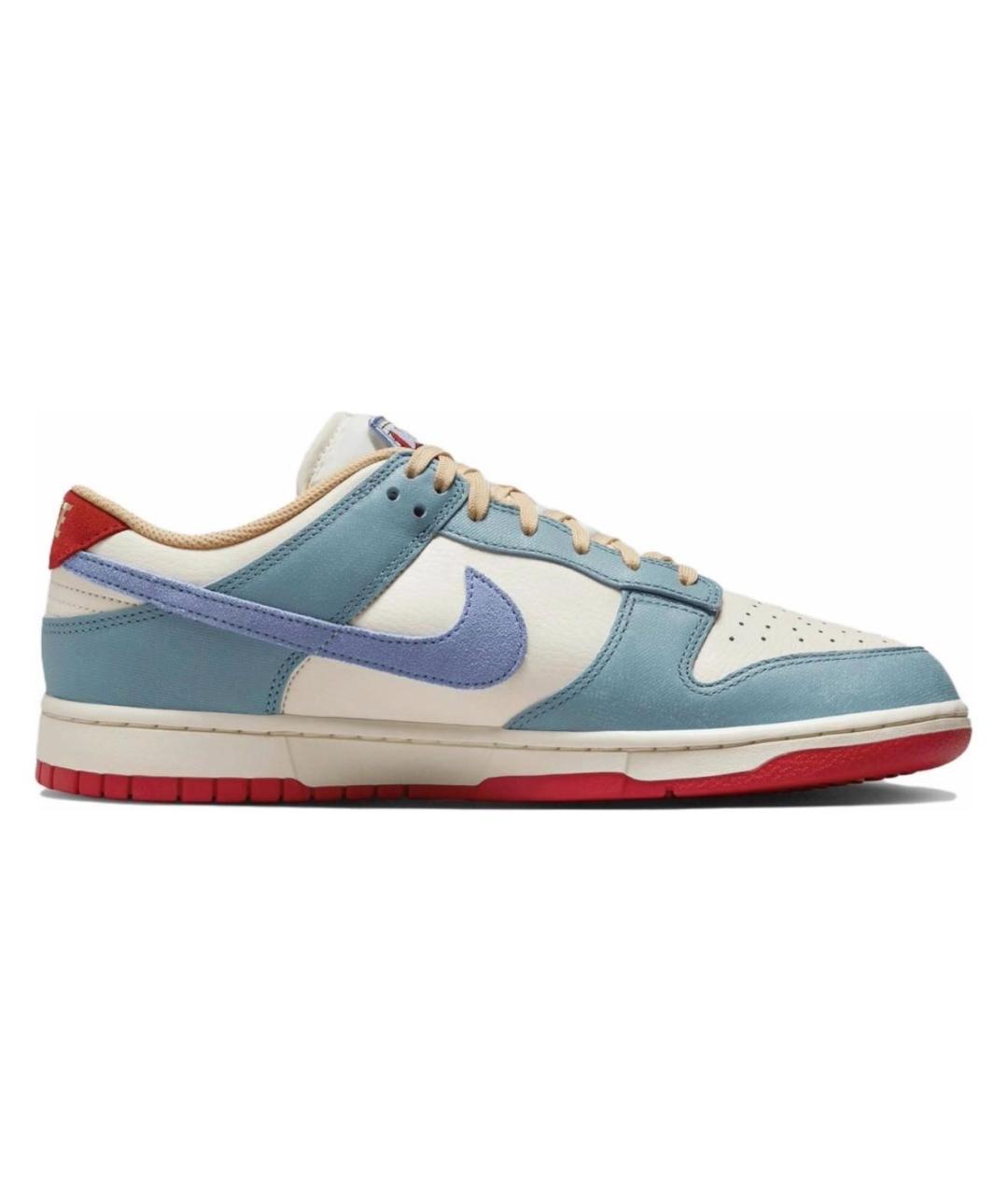 NIKE Голубые кожаные кеды, фото 5