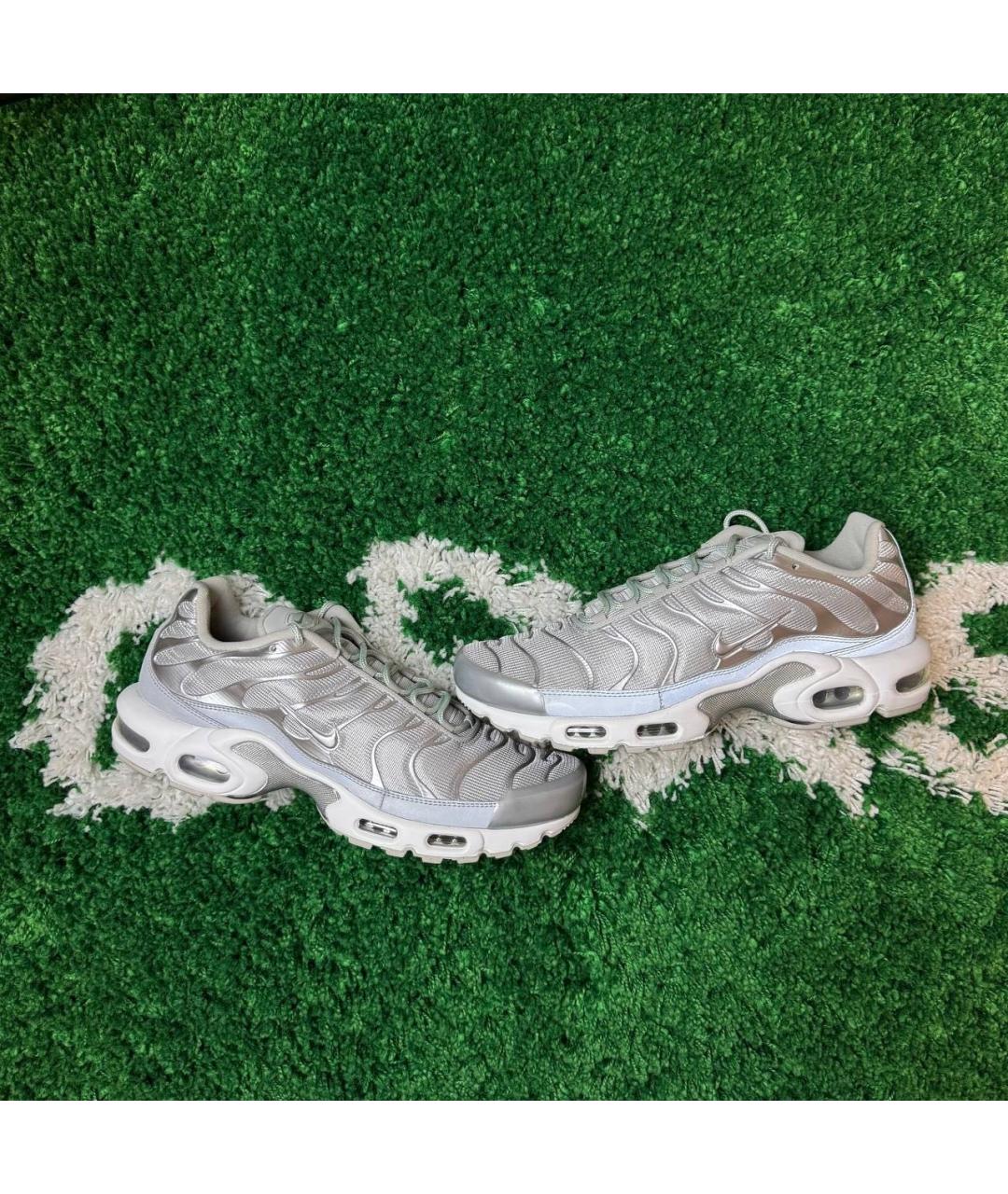 NIKE Серебряные низкие кроссовки / кеды, фото 6