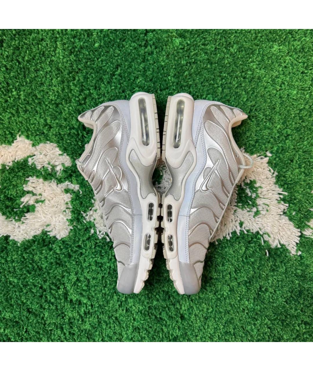 NIKE Серебряные низкие кроссовки / кеды, фото 3
