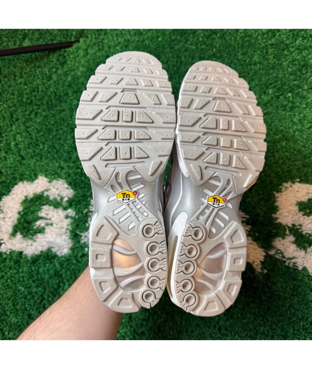 NIKE Серебряные низкие кроссовки / кеды, фото 5