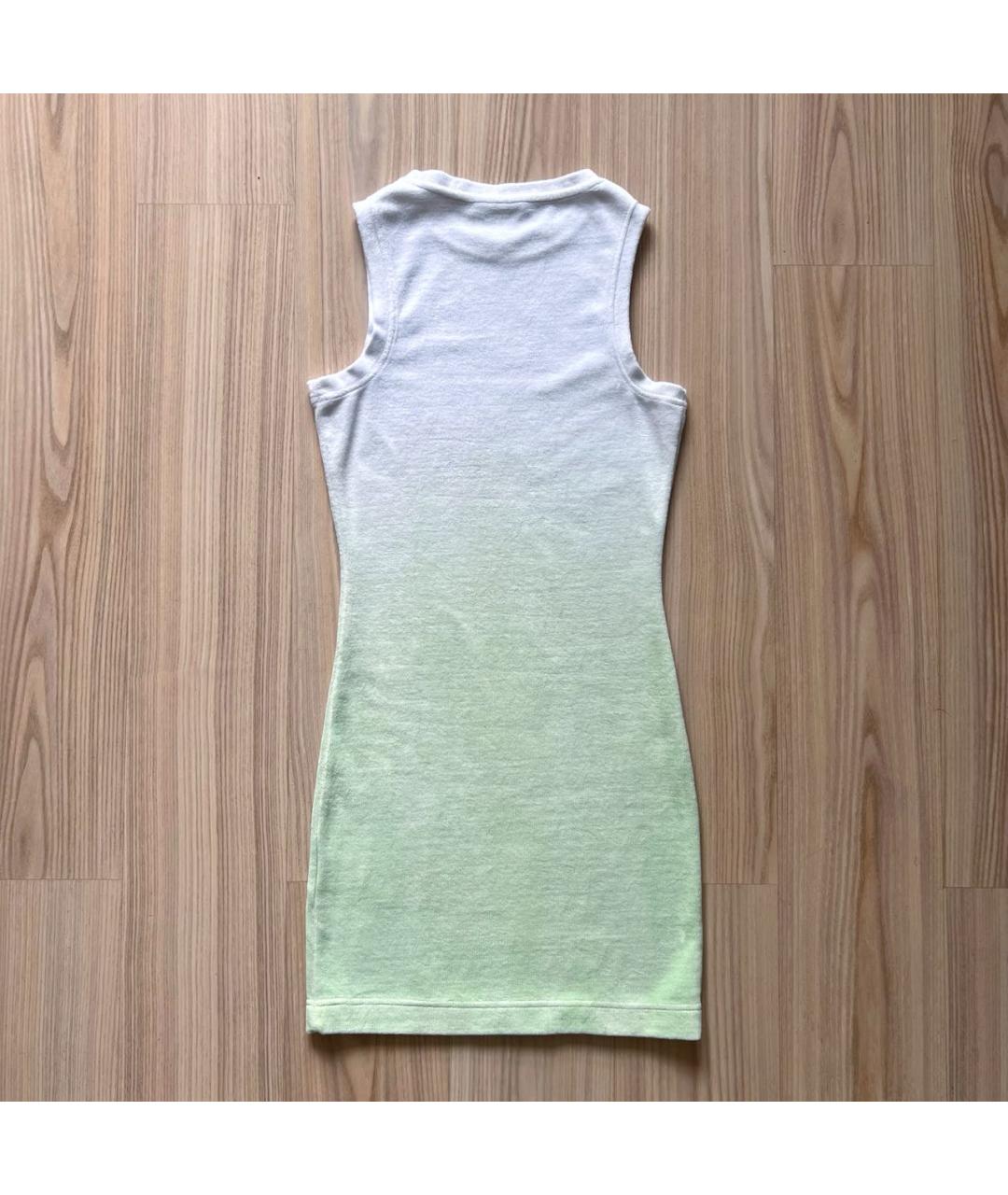 JUICY COUTURE Белое велюровое повседневное платье, фото 2