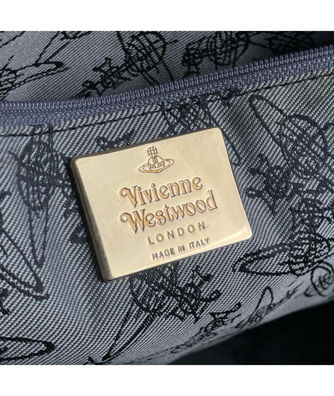 VIVIENNE WESTWOOD Розовая сумка с короткими ручками из искусственной кожи, фото 7