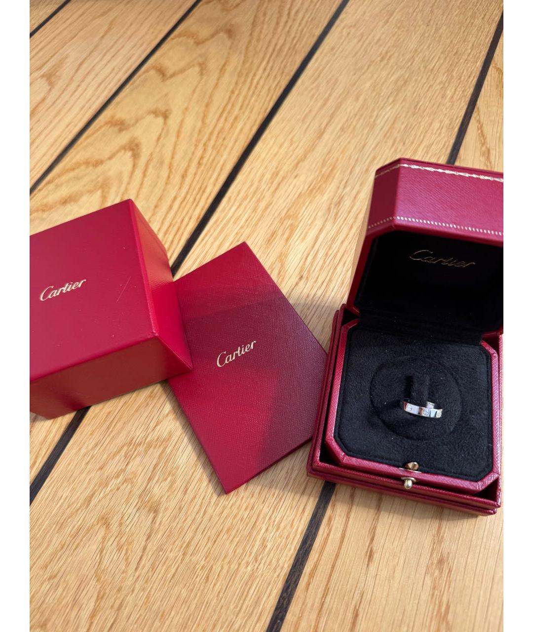 CARTIER Кольцо из белого золота, фото 2