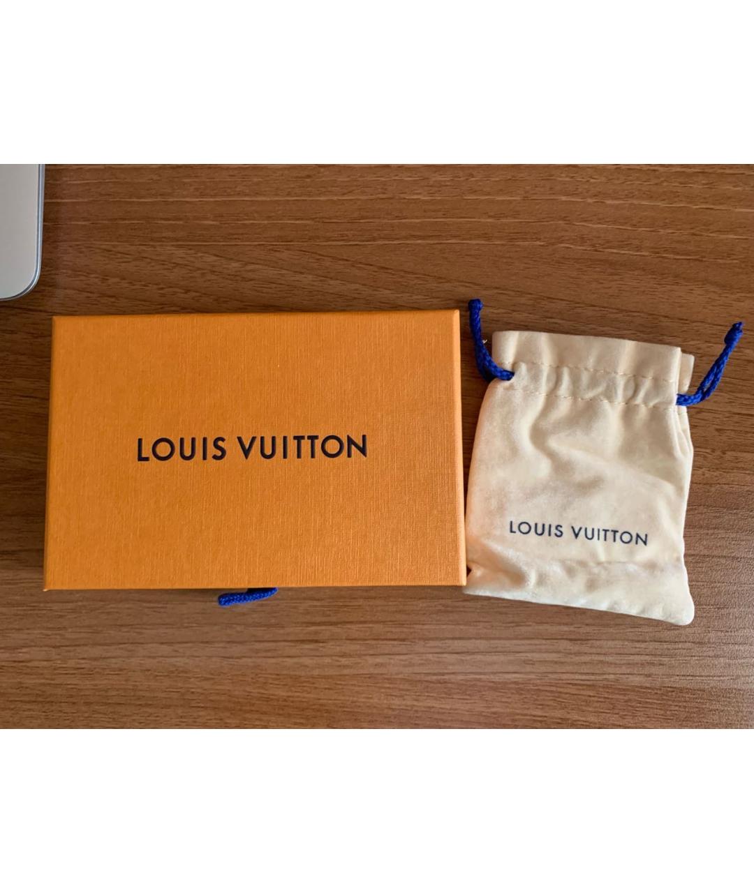 LOUIS VUITTON Золотая металлическая подвеска, фото 7