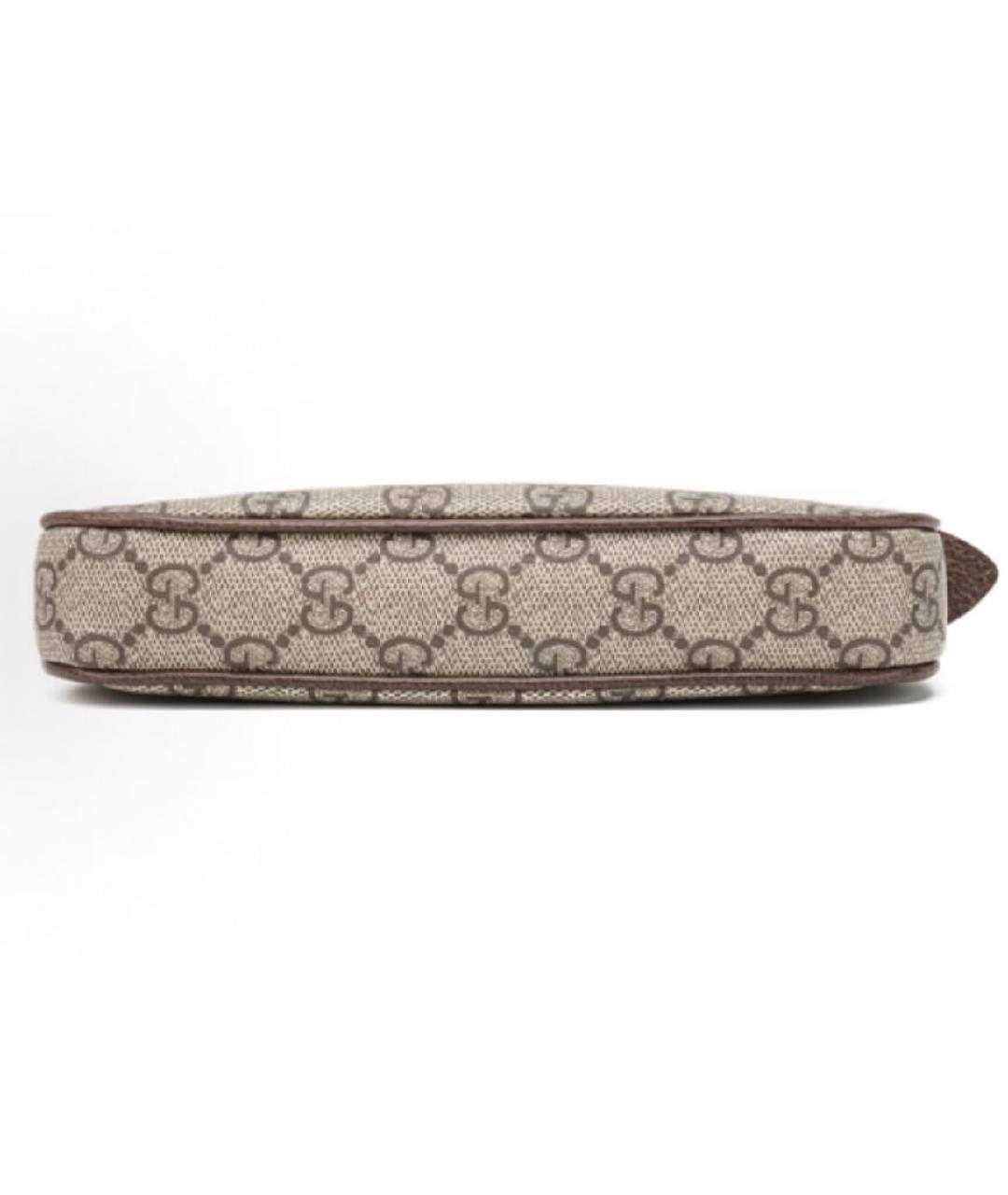 GUCCI Коричневая сумка с короткими ручками, фото 5