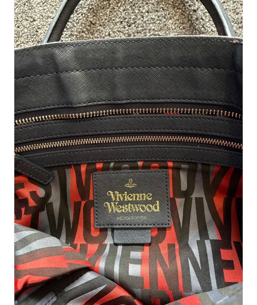 VIVIENNE WESTWOOD Сумка тоут из искусственной кожи, фото 4