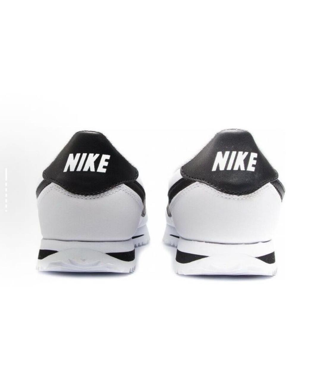 NIKE Белые кожаные низкие кроссовки / кеды, фото 4