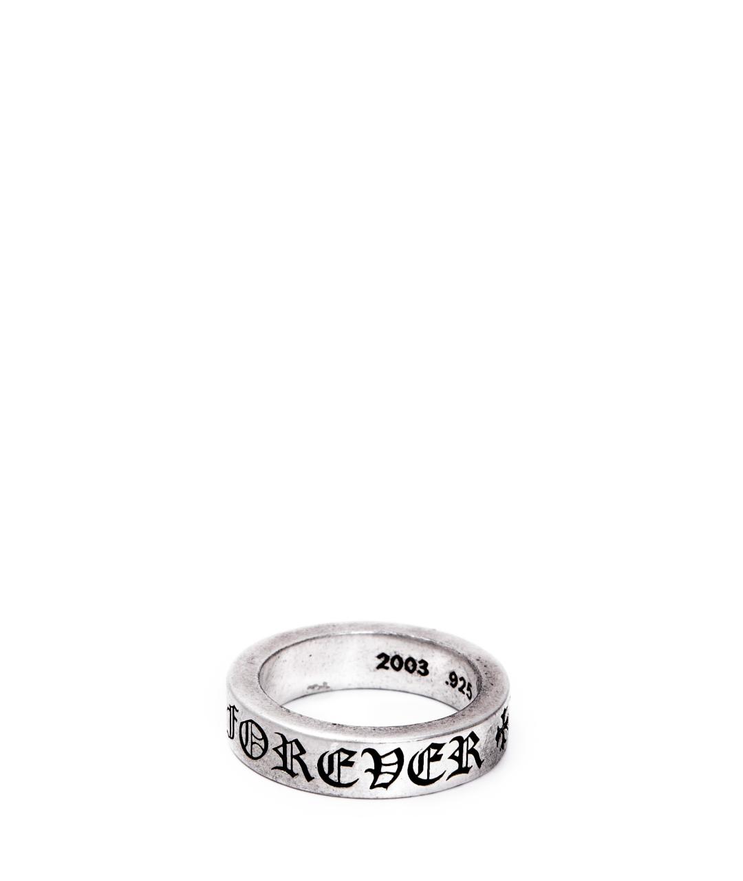 CHROME HEARTS Серебряное серебряное кольцо, фото 1