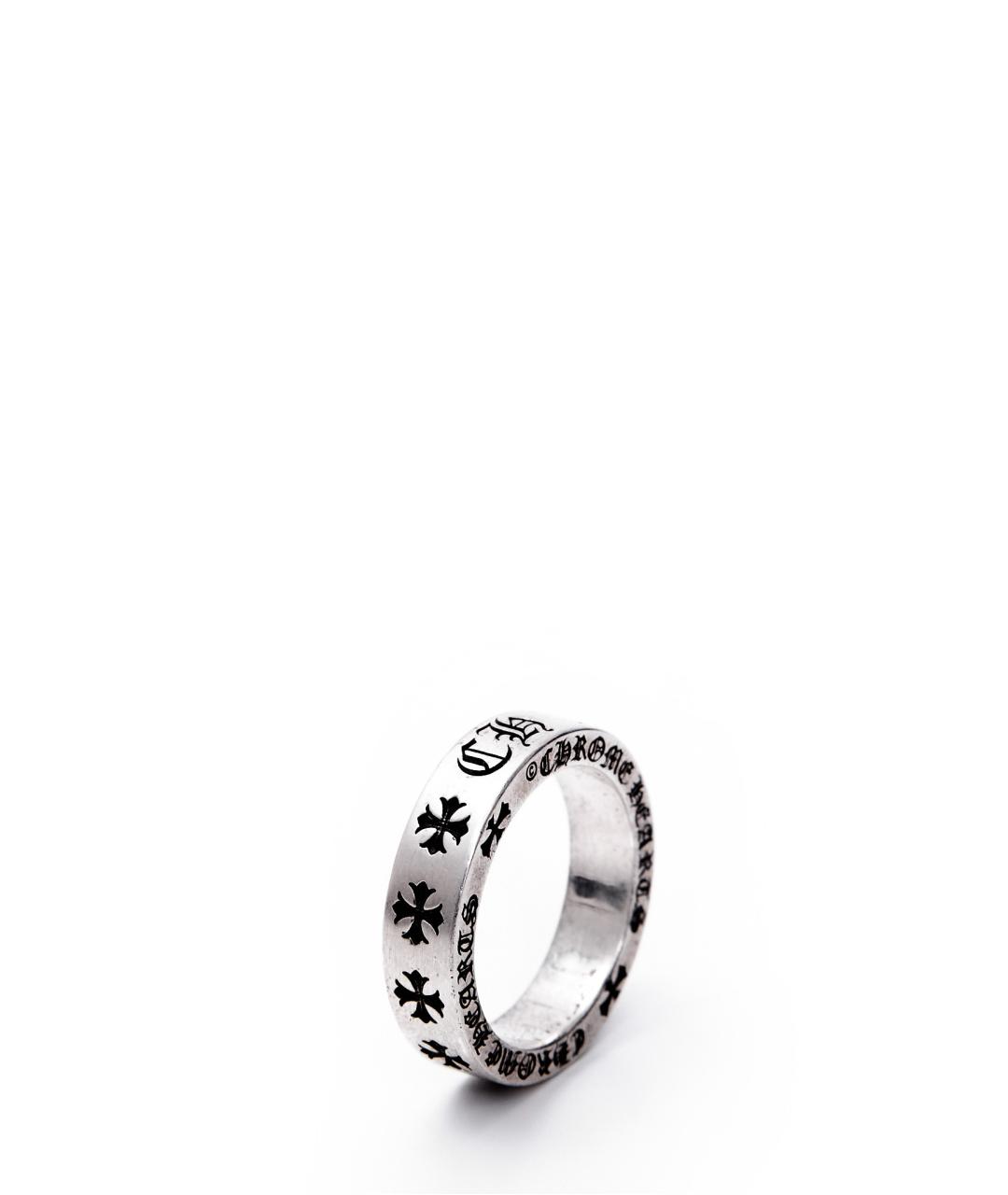 CHROME HEARTS Серебряное серебряное кольцо, фото 3
