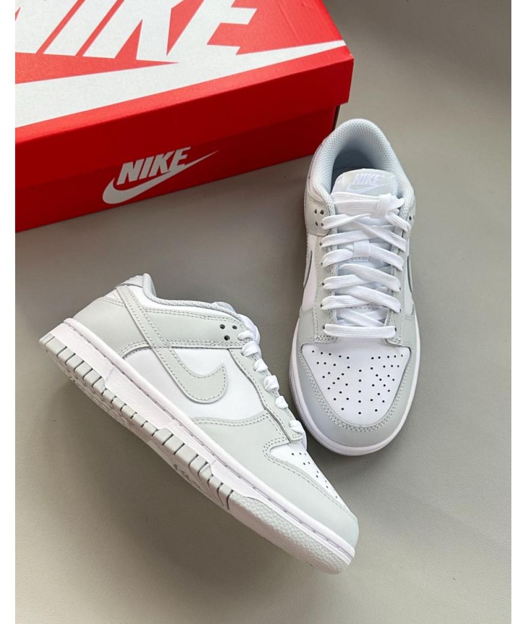 NIKE Белые кожаные кеды, фото 6