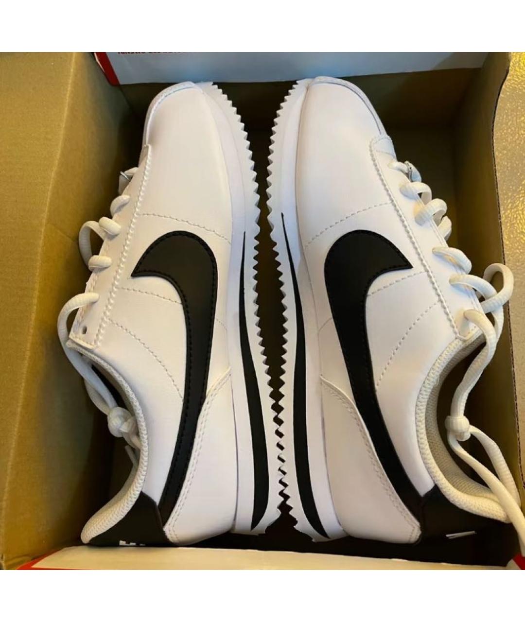 NIKE Белые кожаные кеды, фото 6