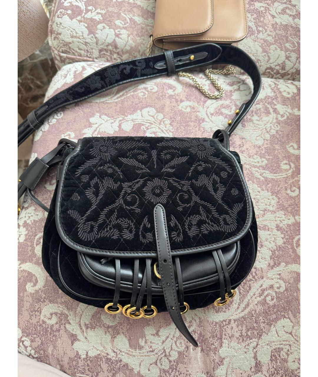 PRADA Черная сумка через плечо, фото 4